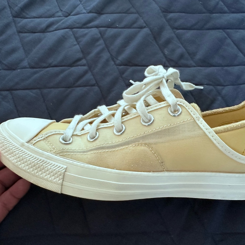 Converse Beige Low-Top Sneakers
